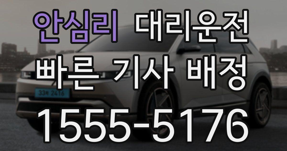 일일대리기사
