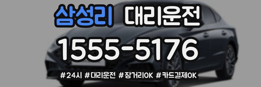 삼성리 대리운전