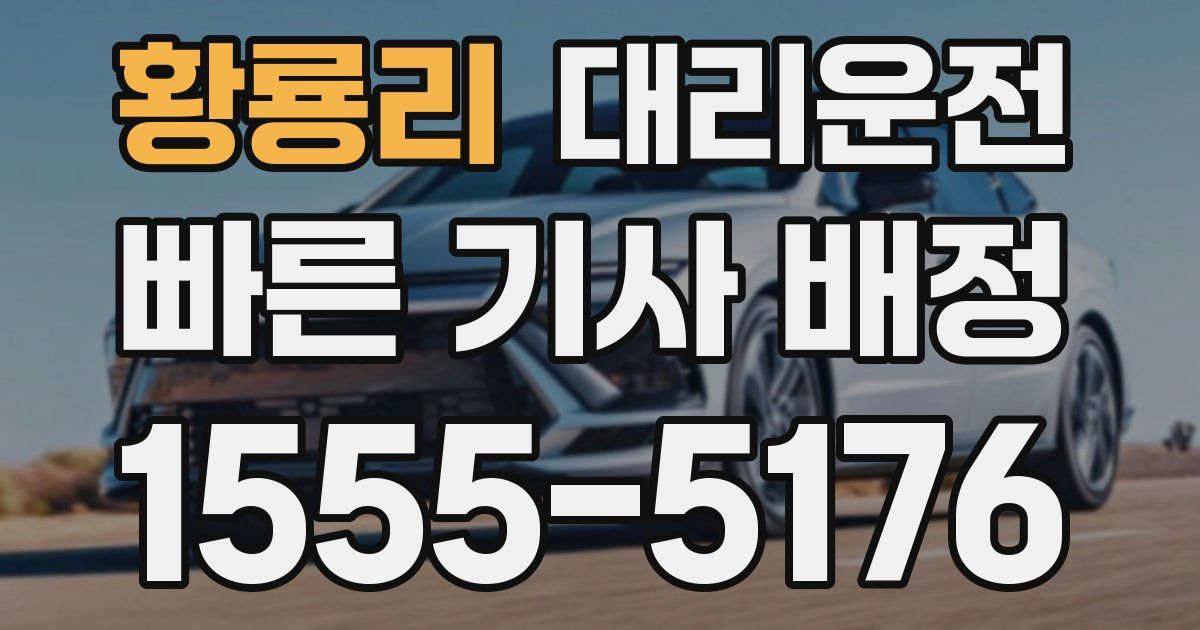 일일대리기사