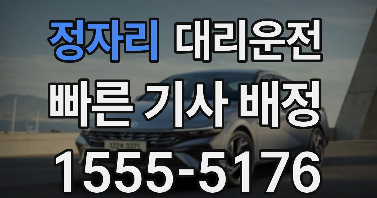 일일대리기사