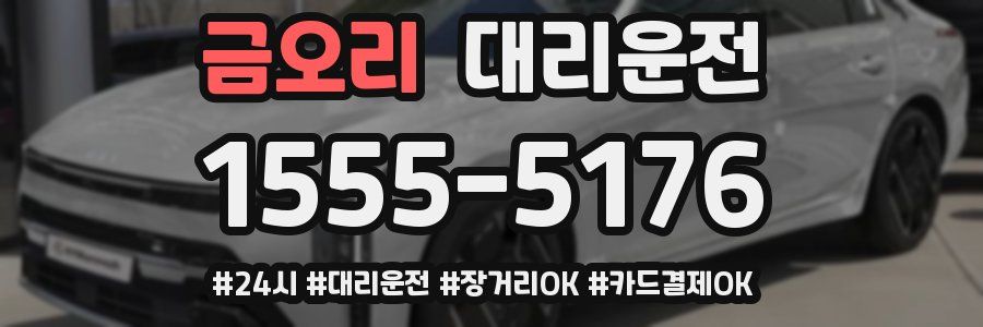 금오리 대리운전