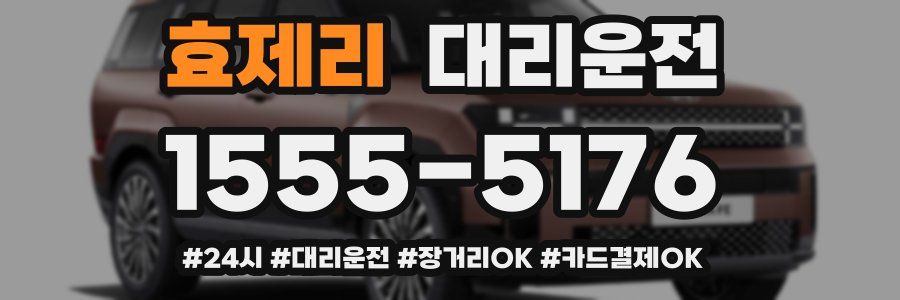 효제리 대리운전