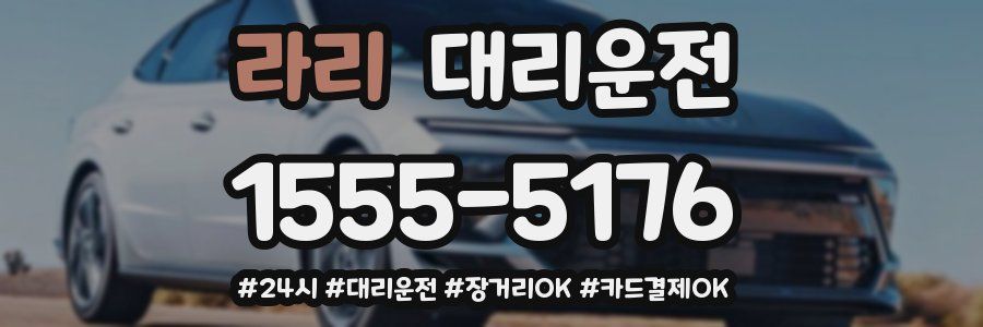 라리 대리운전