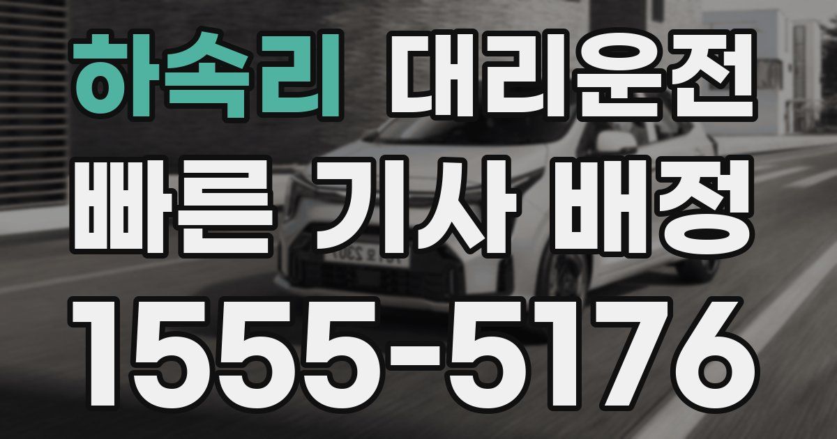 일일대리기사