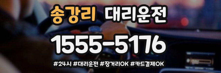 송강리 대리운전