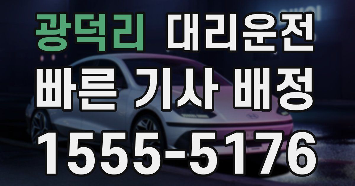 일일대리기사