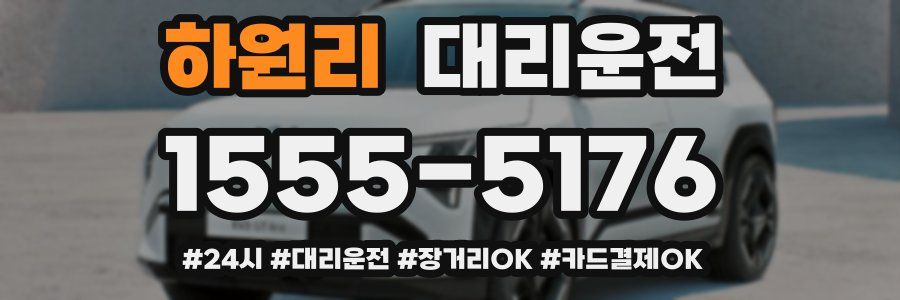 하원리 대리운전