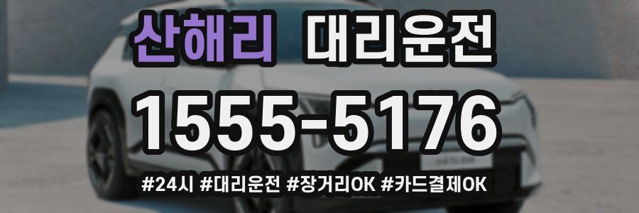 산해리 대리운전