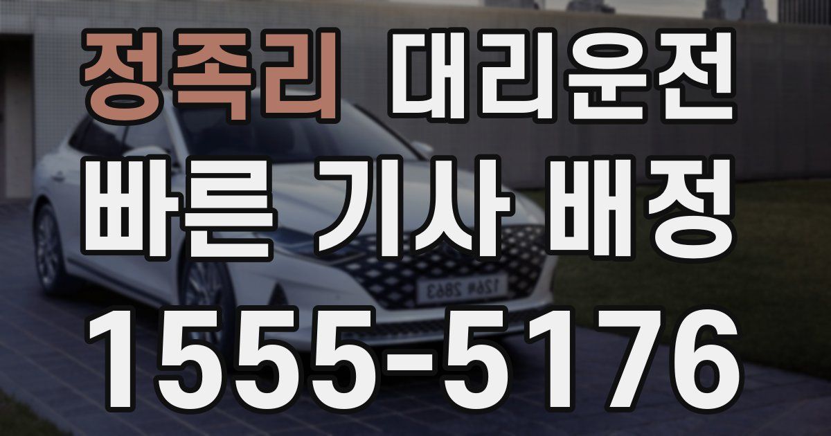 일일대리기사