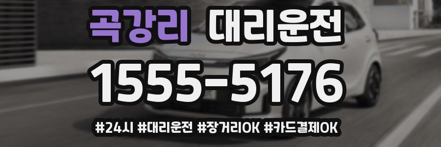 곡강리 대리운전