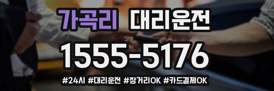 가곡리 대리운전