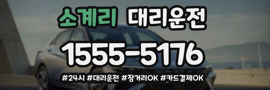 소계리 대리운전