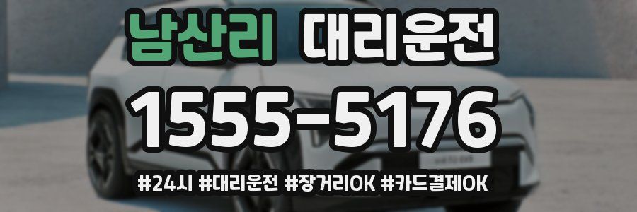 남산리 대리운전