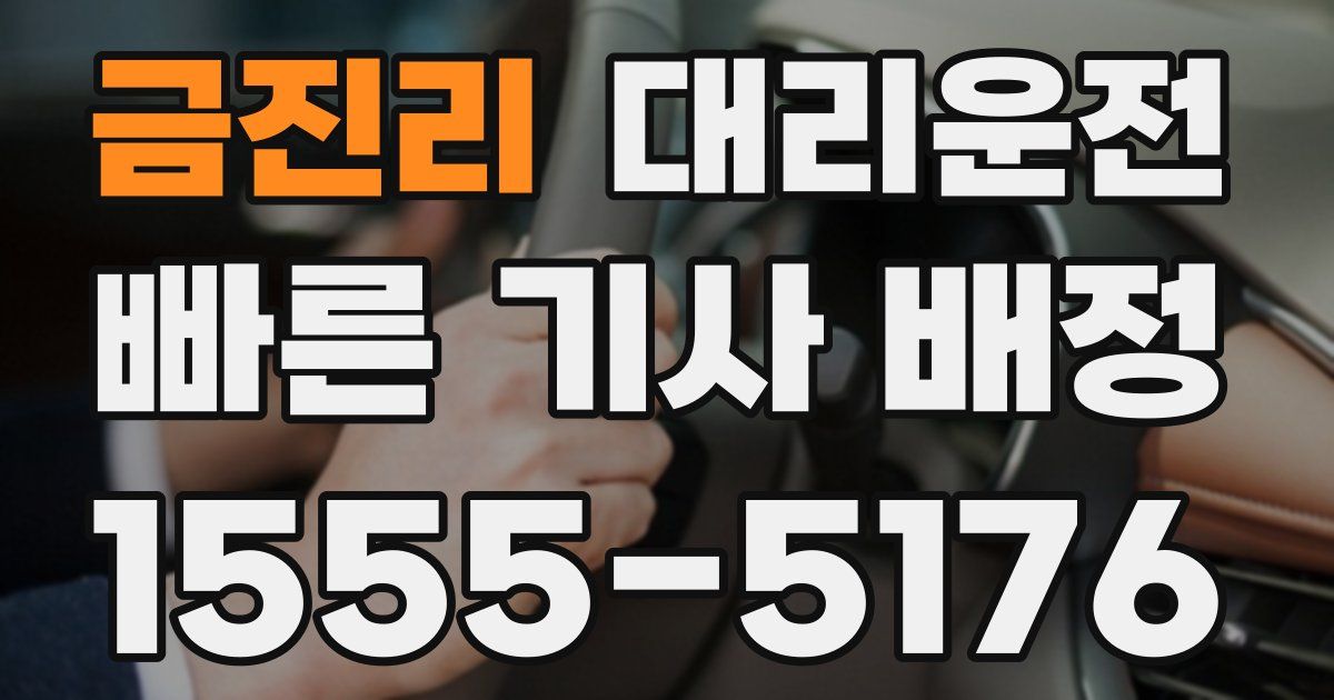 일일대리기사