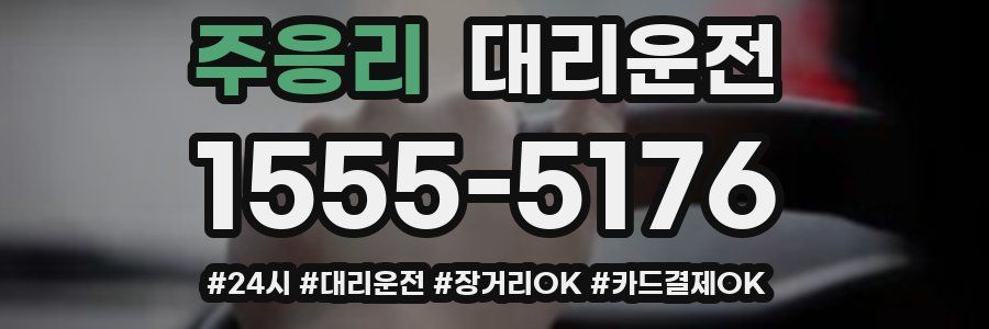 주응리 대리운전