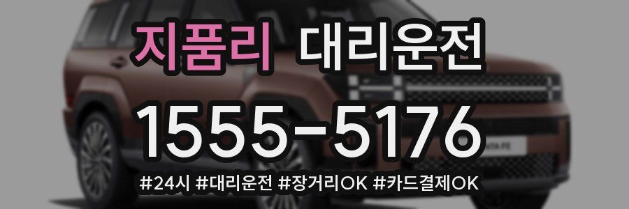 지품리 대리운전