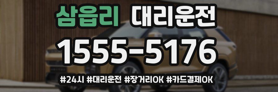 삼읍리 대리운전