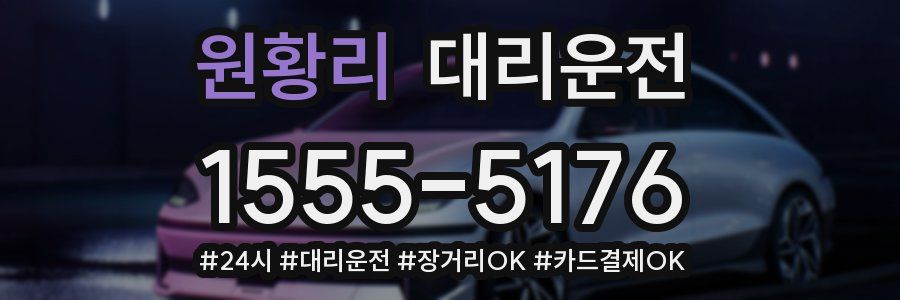 원황리 대리운전