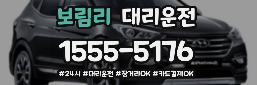 보림리 대리운전