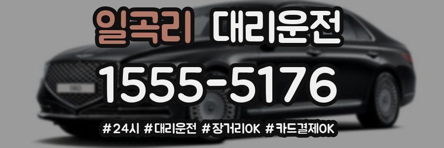 일곡리 대리운전