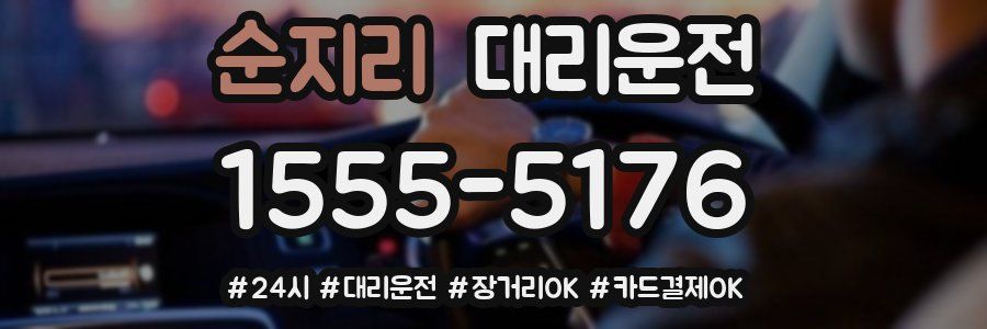 순지리 대리운전