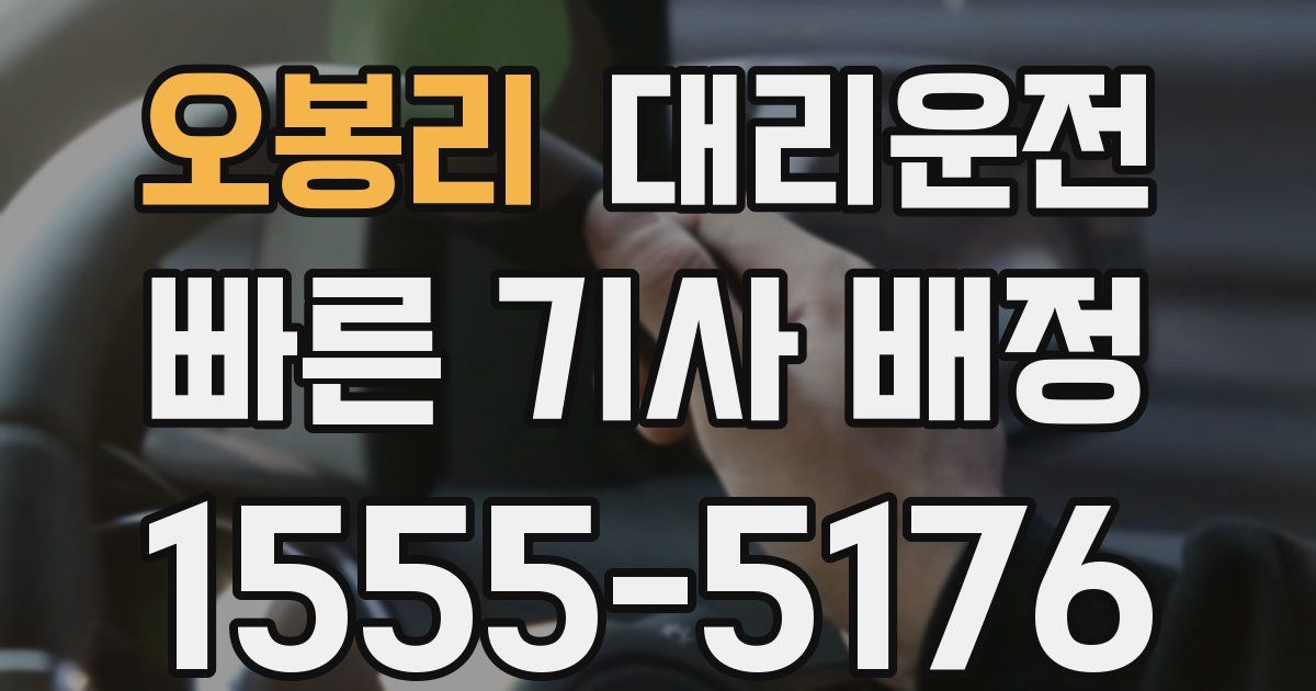 일일대리기사