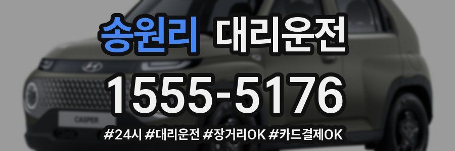 송원리 대리운전