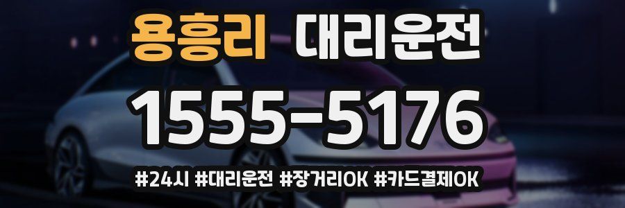 용흥리 대리운전