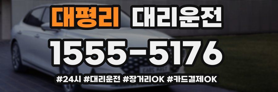 대평리 대리운전