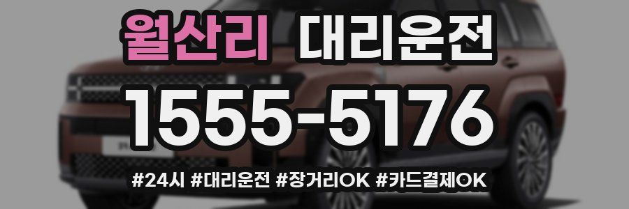 월산리 대리운전