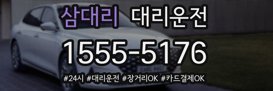 삼대리 대리운전