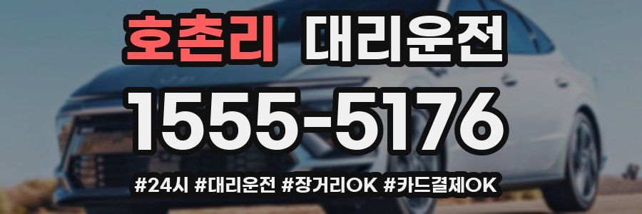 호촌리 대리운전
