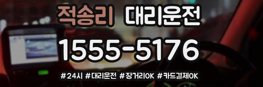 적송리 대리운전