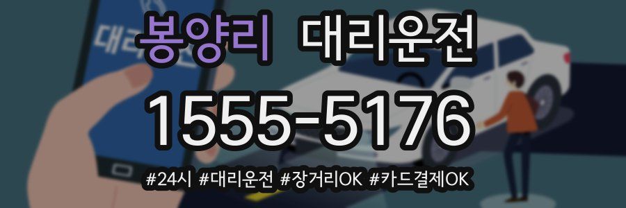 봉양리 대리운전