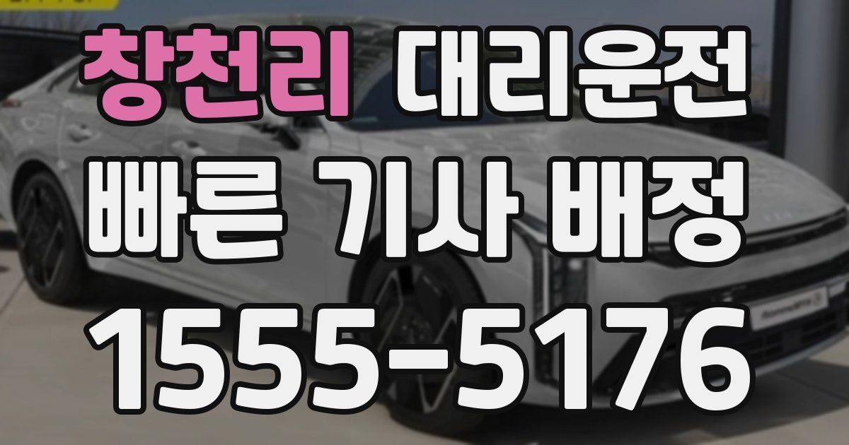 일일대리기사