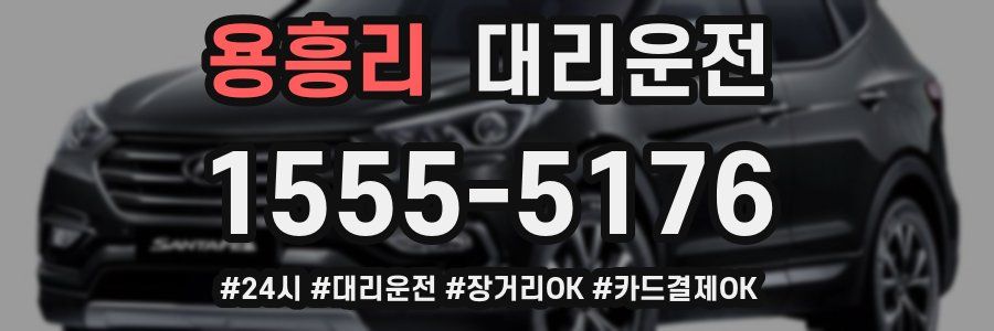 용흥리 대리운전