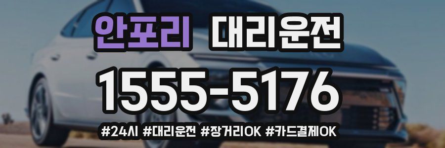 안포리 대리운전