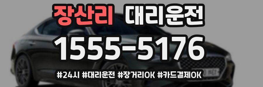 장산리 대리운전