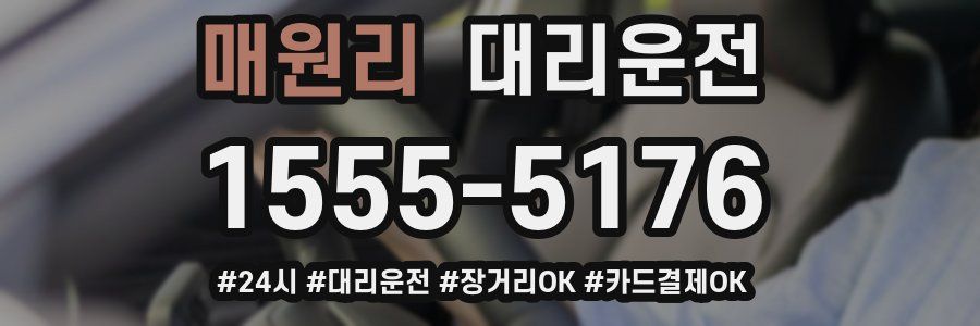 매원리 대리운전