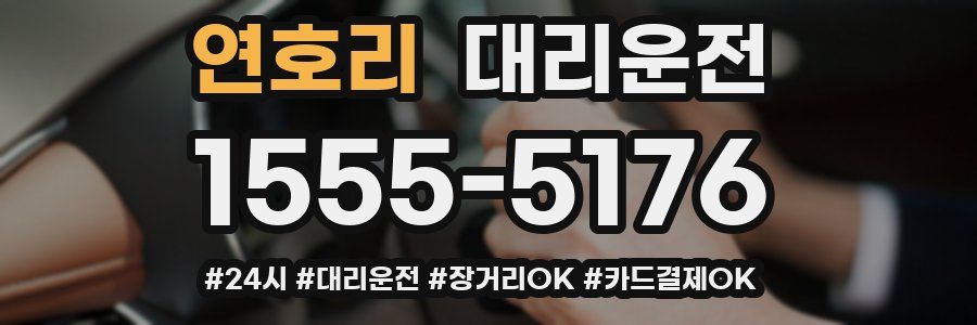 연호리 대리운전