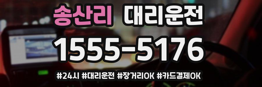 송산리 대리운전