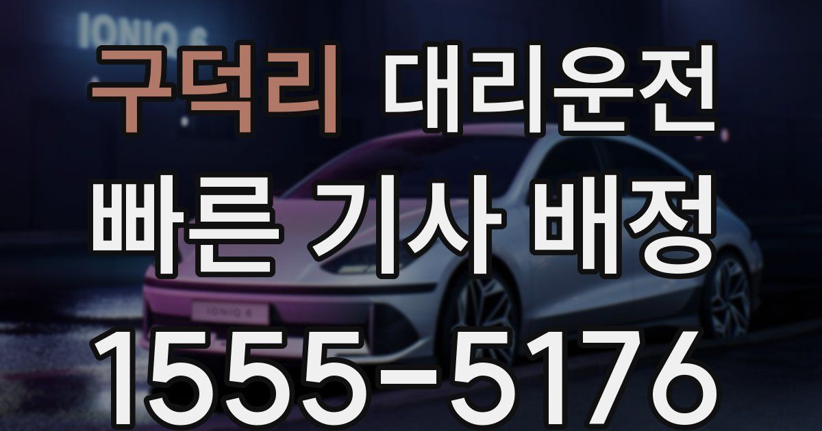 일일대리기사
