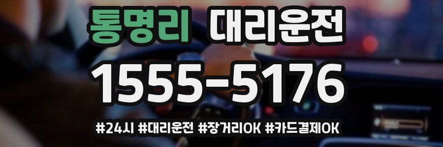 통명리 대리운전
