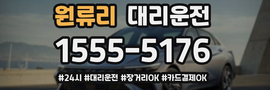 원류리 대리운전