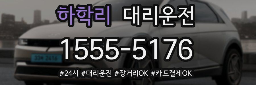 하학리 대리운전