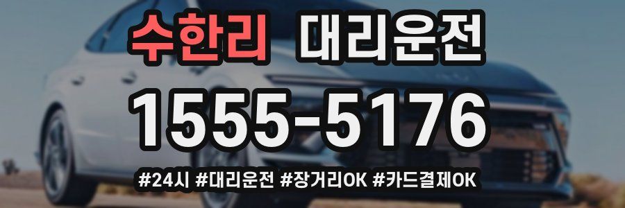 수한리 대리운전