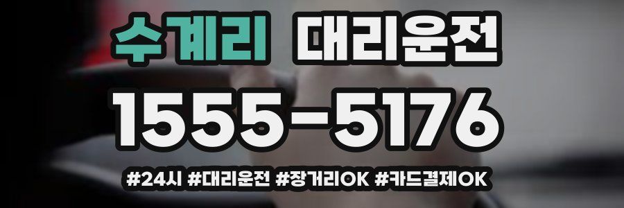 수계리 대리운전