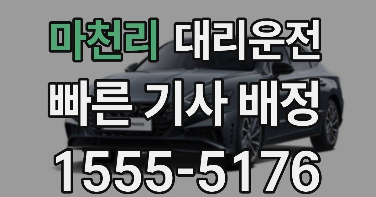 일일대리기사