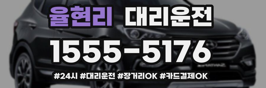 율현리 대리운전