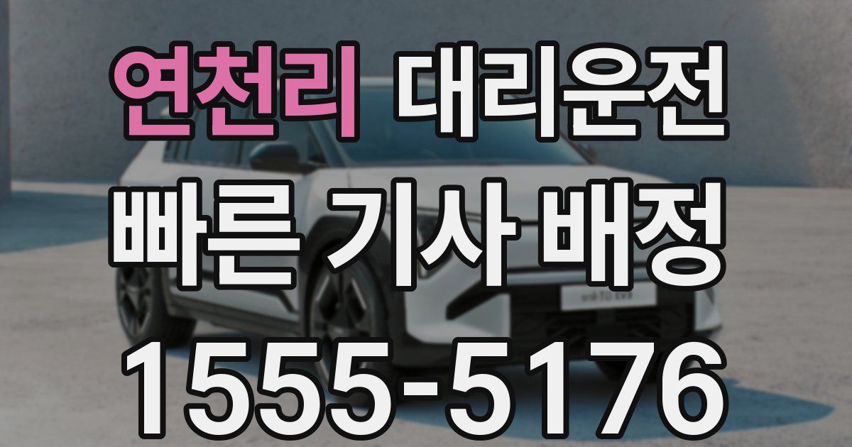 일일대리기사
